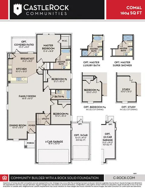 Comal floor plan 1