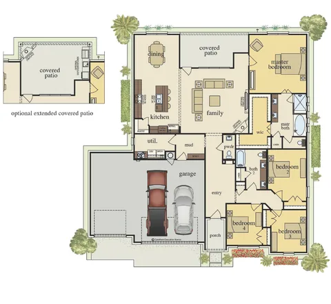 Aria floor plan 1
