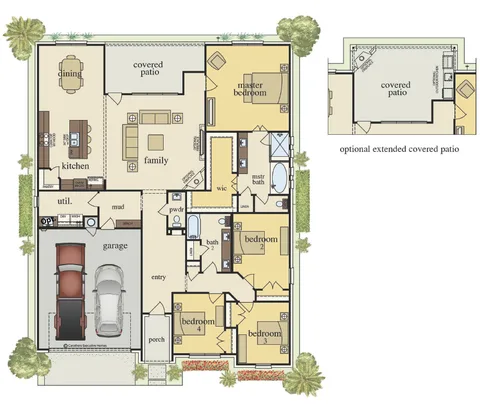 Aria floor plan 1