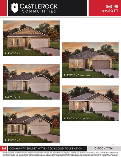 Sabine floor plan 1