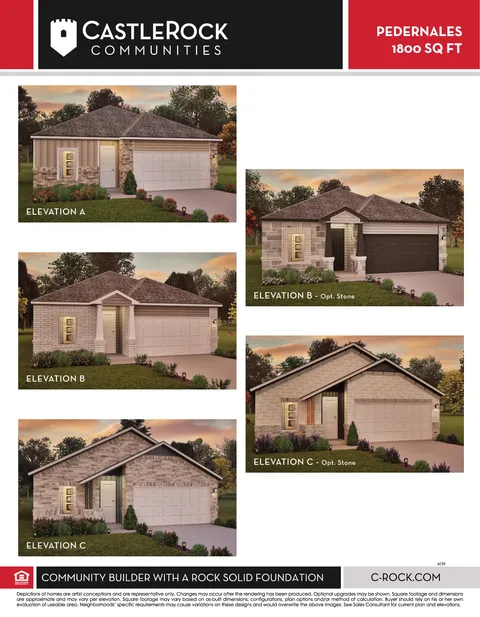 Pedernales floor plan 1