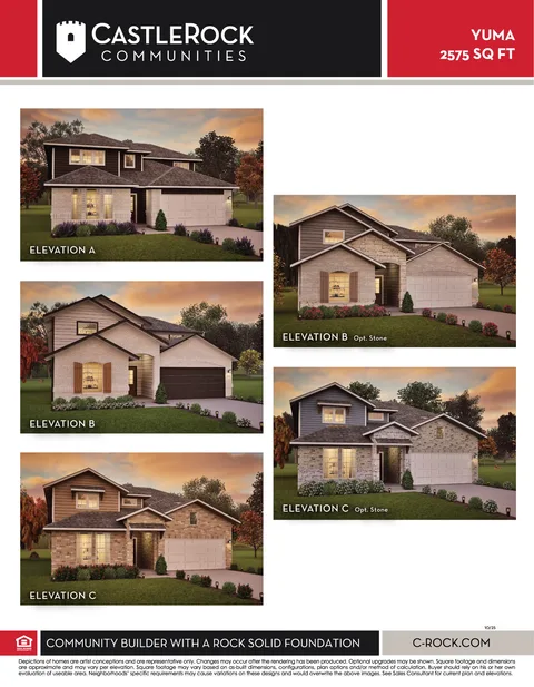 Yuma floor plan 1
