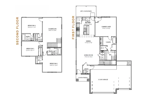 Aurora floor plan 1