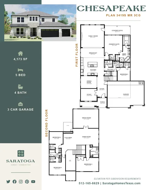 Cheseapeake floor plan 1