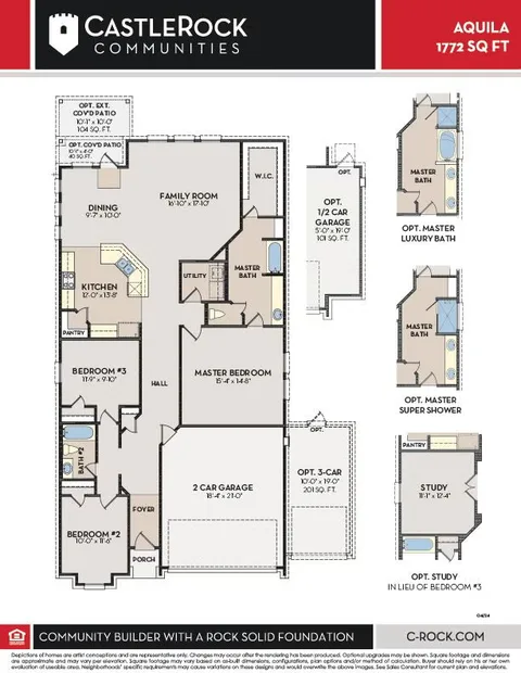 Aquila floor plan 1