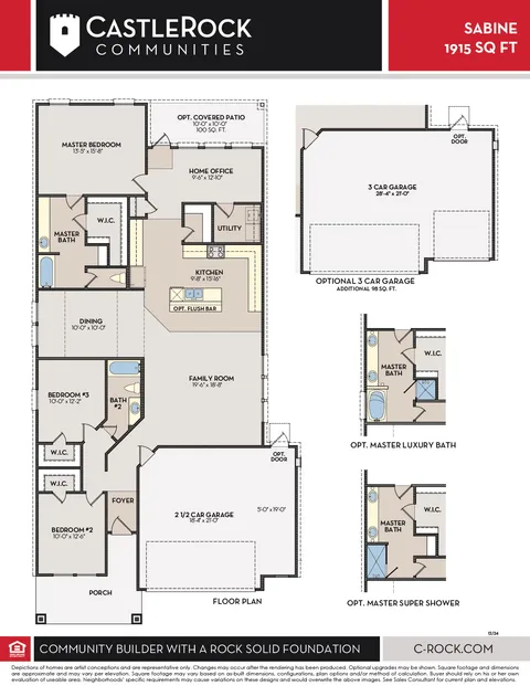 Sabine floor plan 1