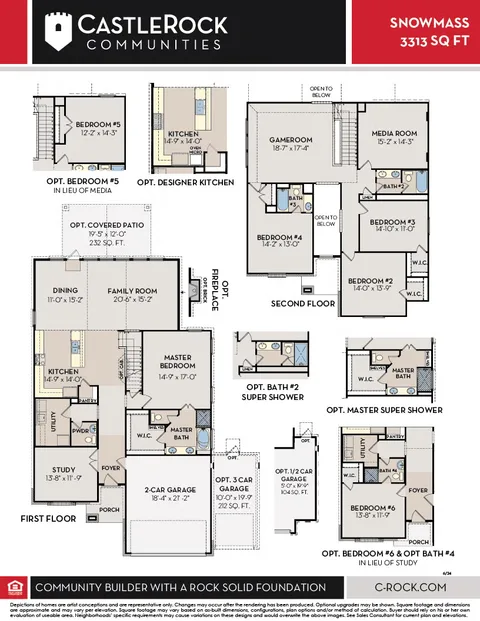 Snowmass floor plan 1
