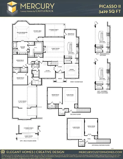 Picasso II floor plan 1