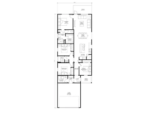 Bluebonnet floor plan 1