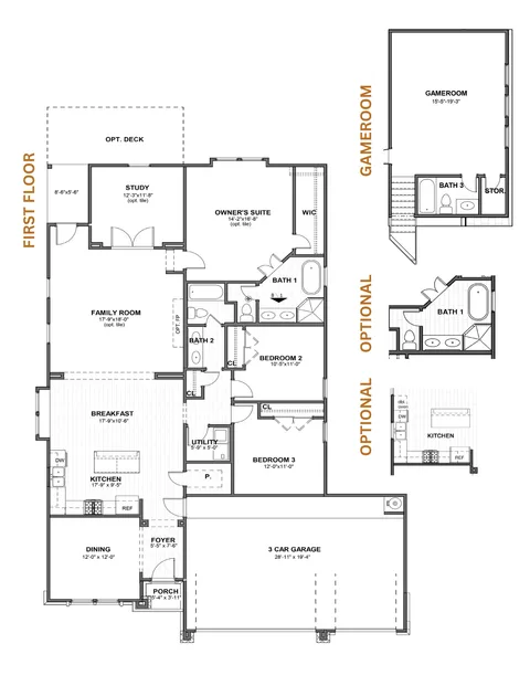 Lexington floor plan 1