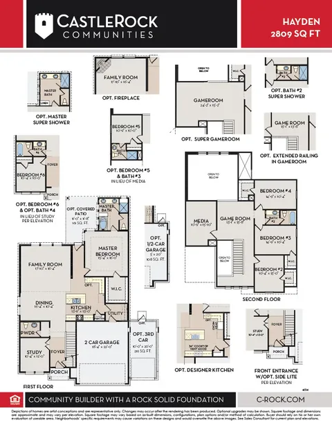 Hayden floor plan 1